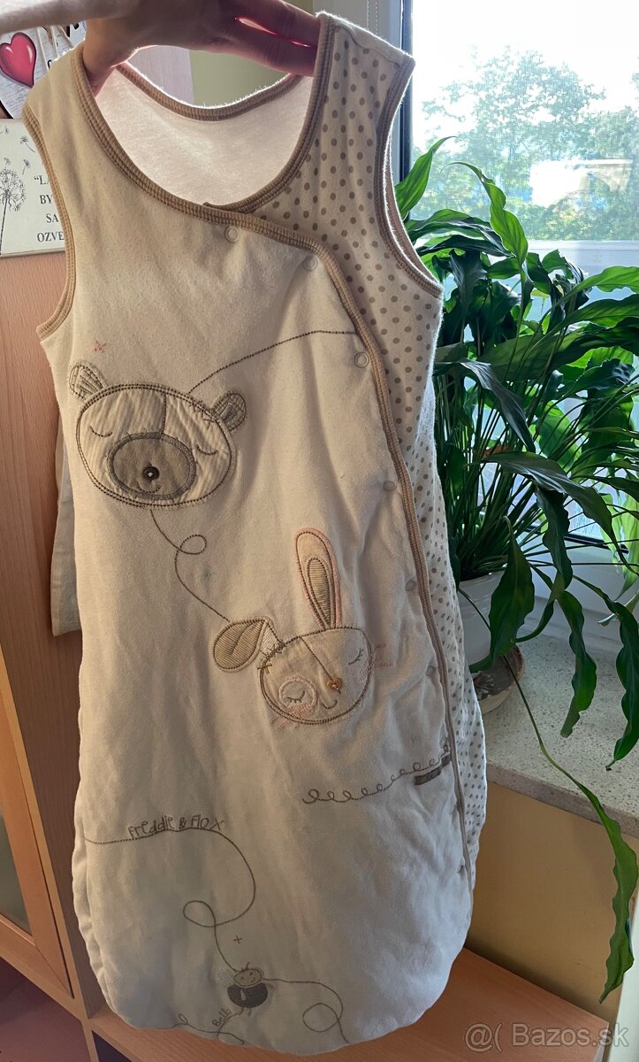 2 Spacie vaky 6-18 mes.