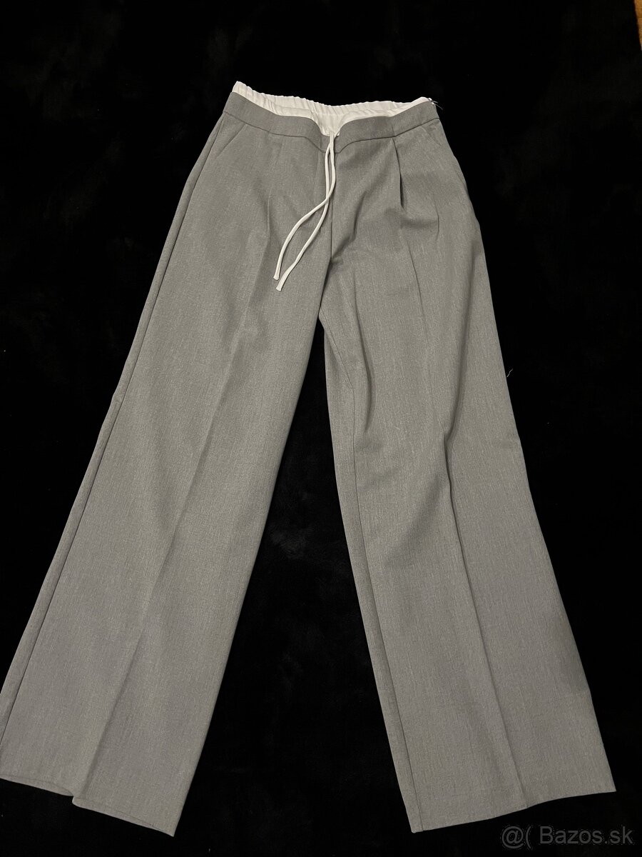 Široké nohavice Zara
