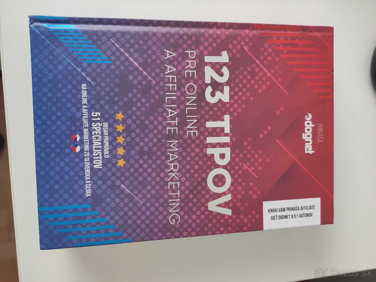 Predám knihu: 123 tipov pre online a affiliate marketing