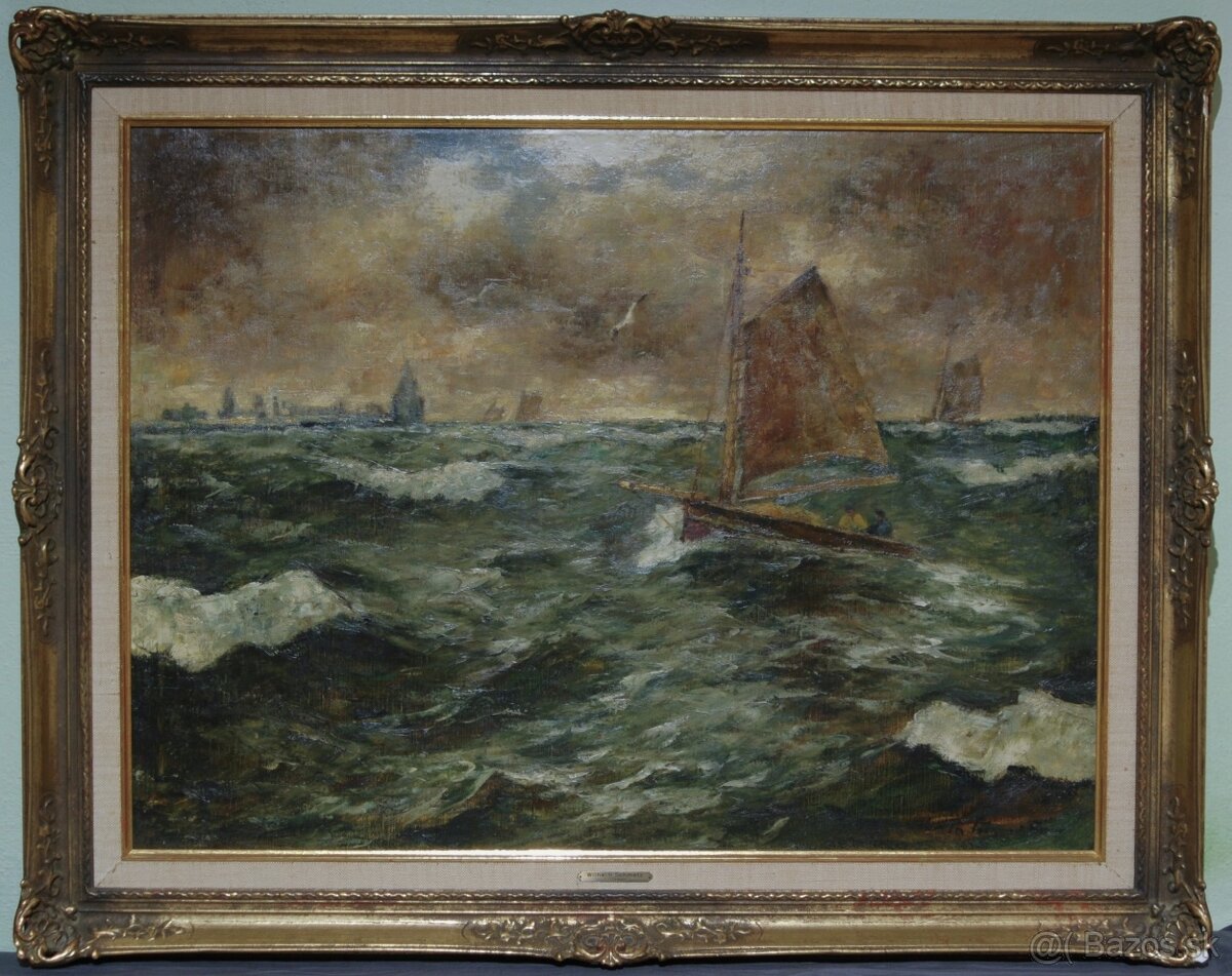 OBRAZ - Olejomaľba - Wilhelm Schmetz