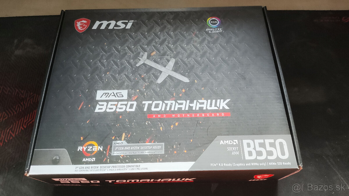 MB MSI MAG B550 Tomahawk socket AM4 DDR4
