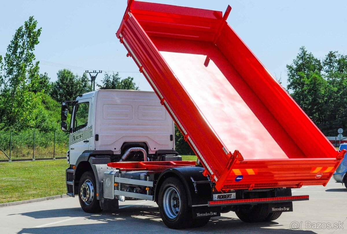 MERCEDES AXOR 1824 - TROJSTRANNÝ S3 SKLÁPAČ / VYKLÁPAČ EURO5