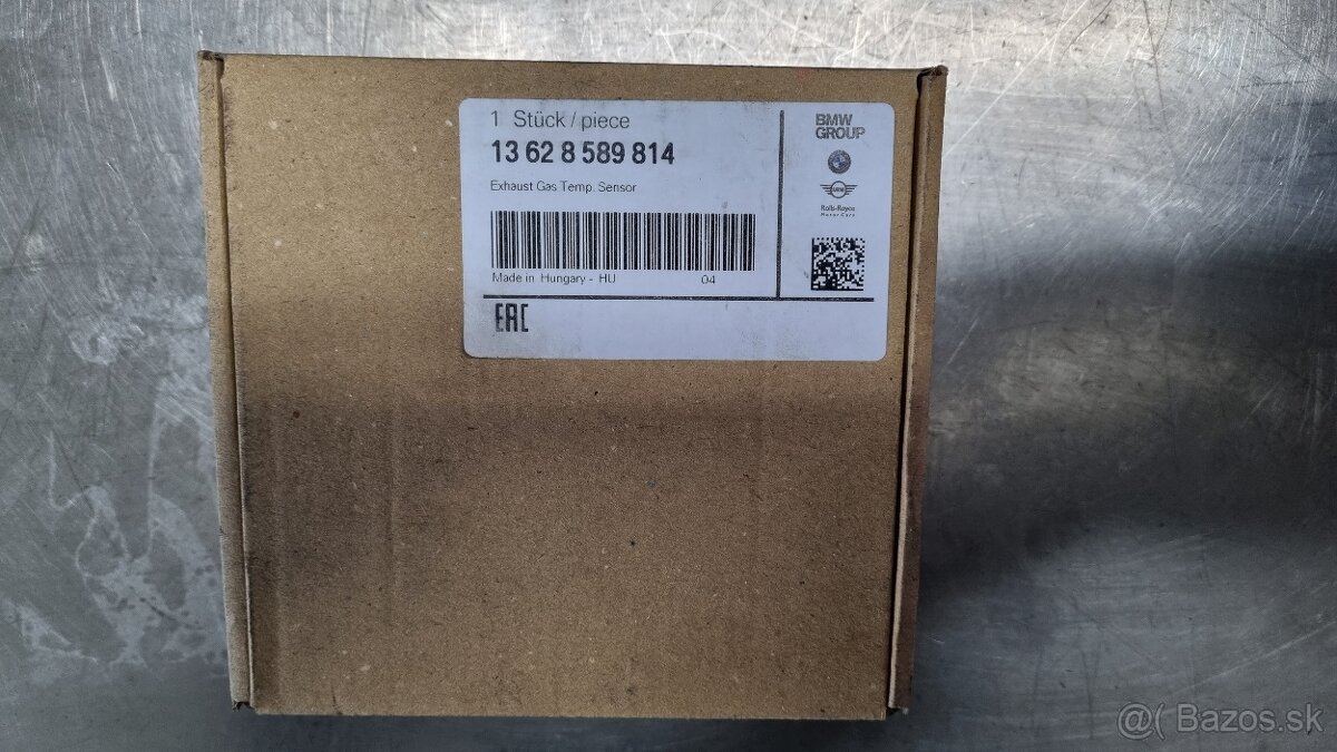 Bmw snímač teploty výfukových plynov originál