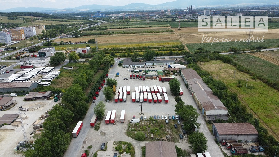 Na predaj priemyselný areál - pozemok Košice Šaca