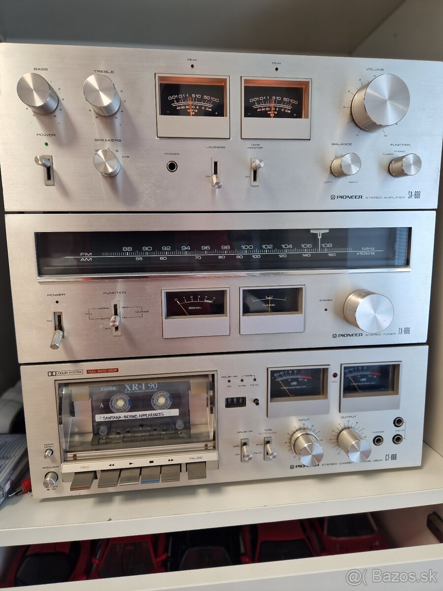 PIONEER SA 606, TX606, CT 606 a repro CS-722A