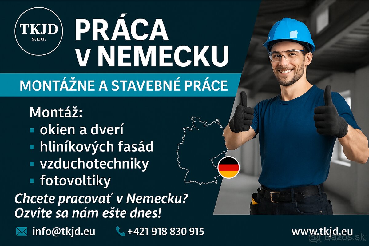 MONTÁŽ OKIEN NEMECKO DLHODOBÁ SPOLUPRÁCA