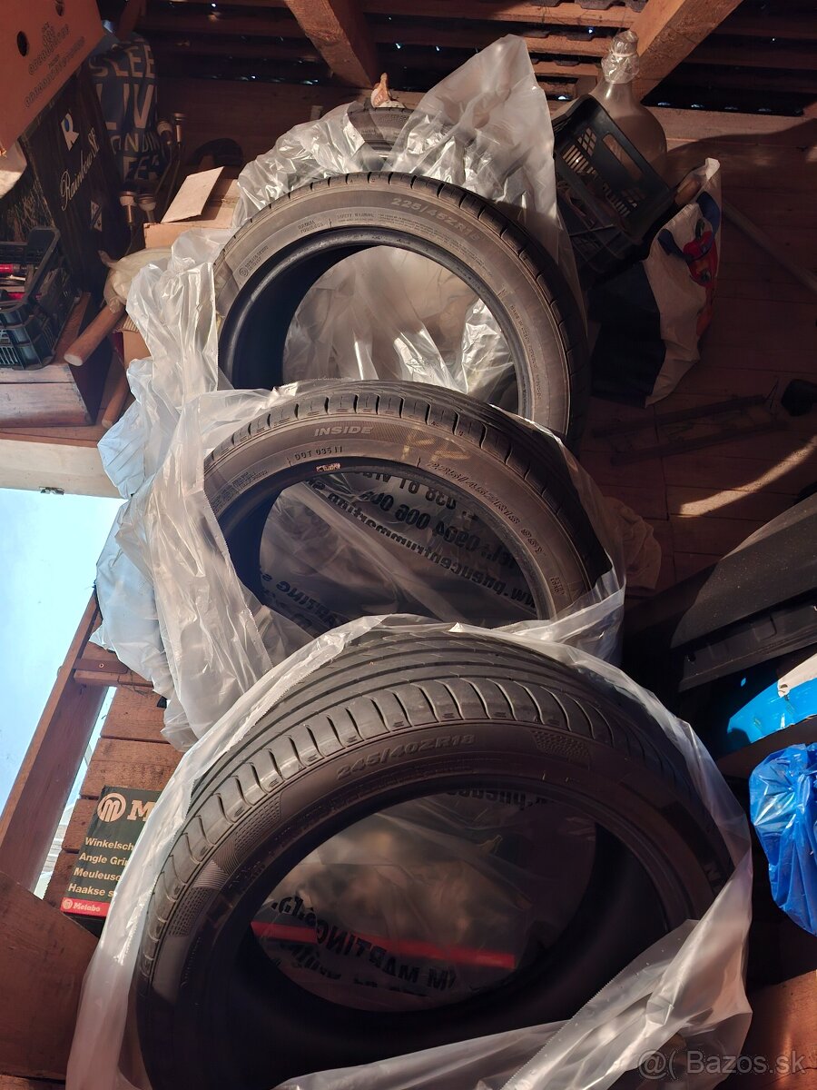 Peneumatiky 225/45R18 + 245/40R18
