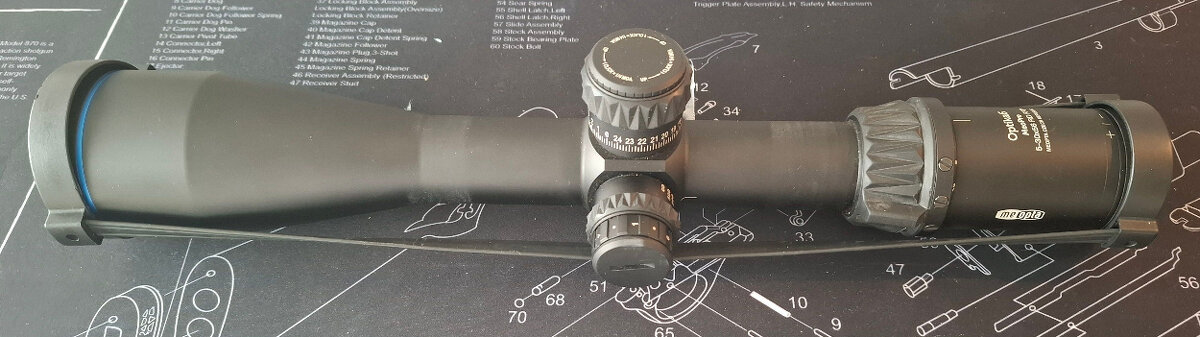 Puškohľad Meopta Optika6 5-30x56 RD FFP (6,5 CM RD)