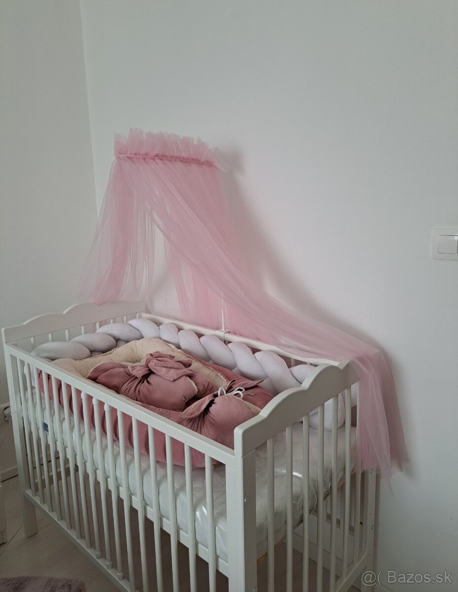 Postieľka s matracom 120x60cm