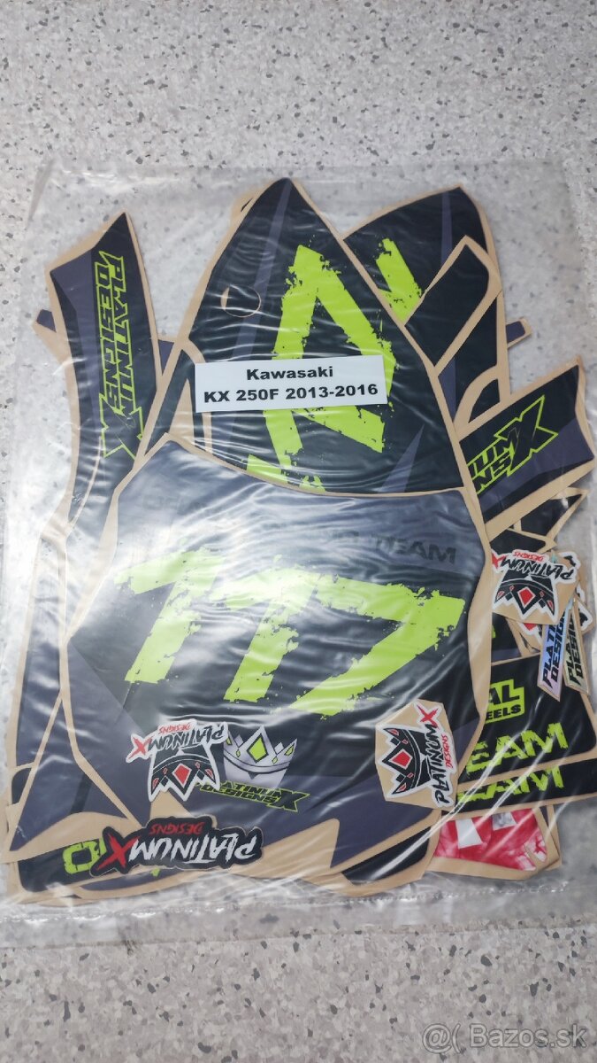 Sada polepov Kawasaki KX250F 2013-2016