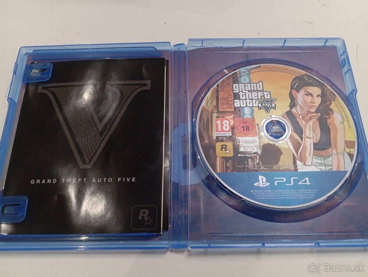 GTA V na PS4 + FIFA19 na PS4