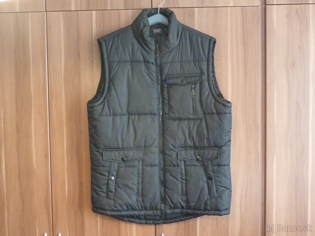 F&F- pánska zimná bunda bez rukávov