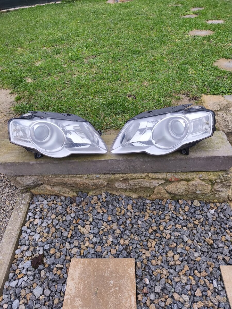 Originál predné svetlá na VW Passat B6 značky Valeo