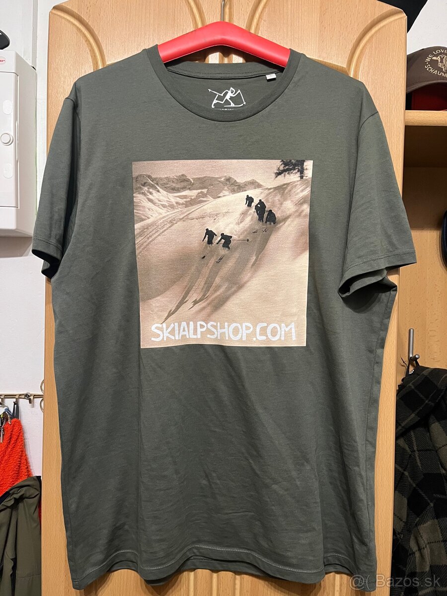 Bavlnené tričko Skialp Retro veľ L-XL