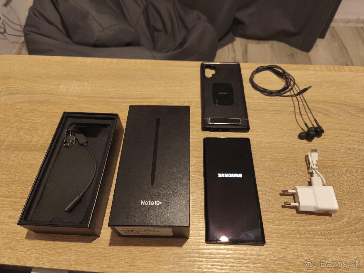 Predám Samsung Galaxy Note 10+ Aura Black komplet balenie