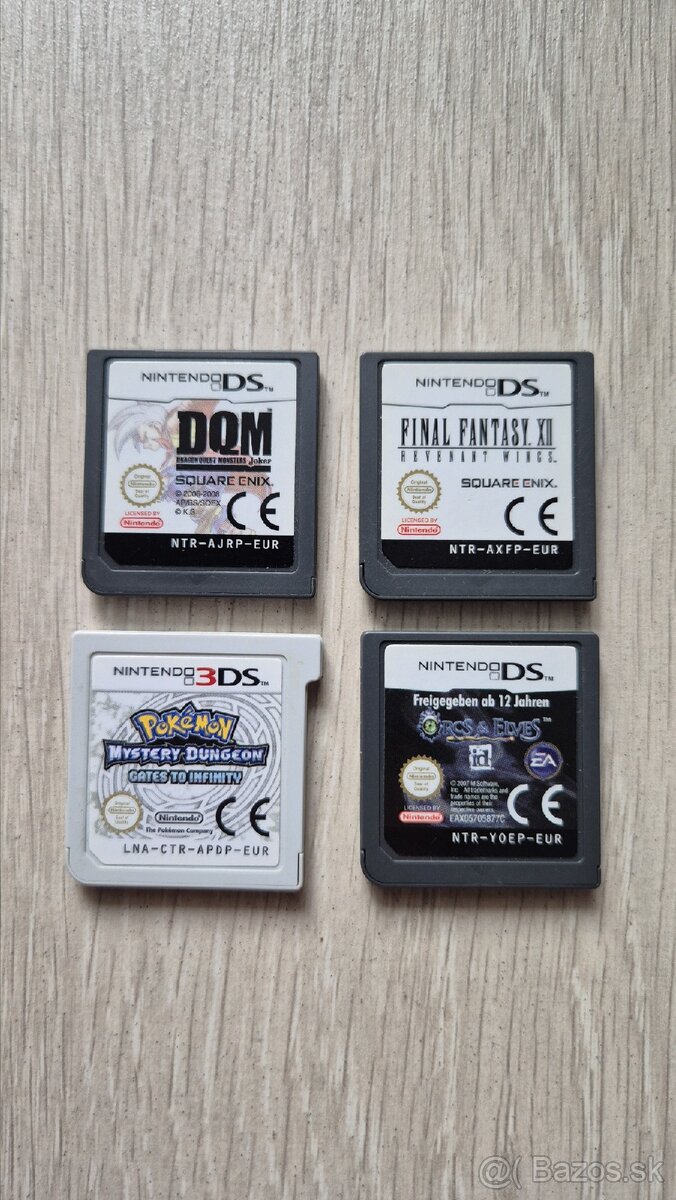 Hry Nintendo - 4 hry