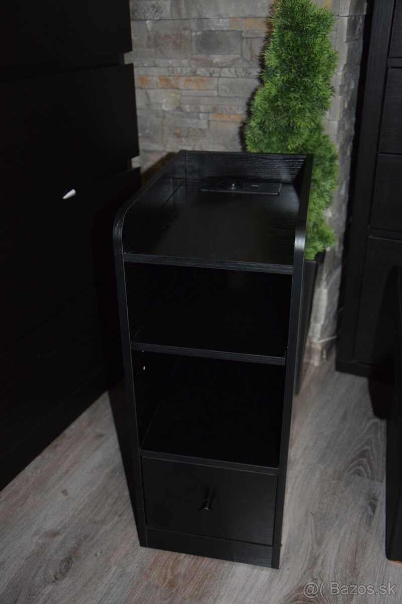 2x Nocny stolik Cierny