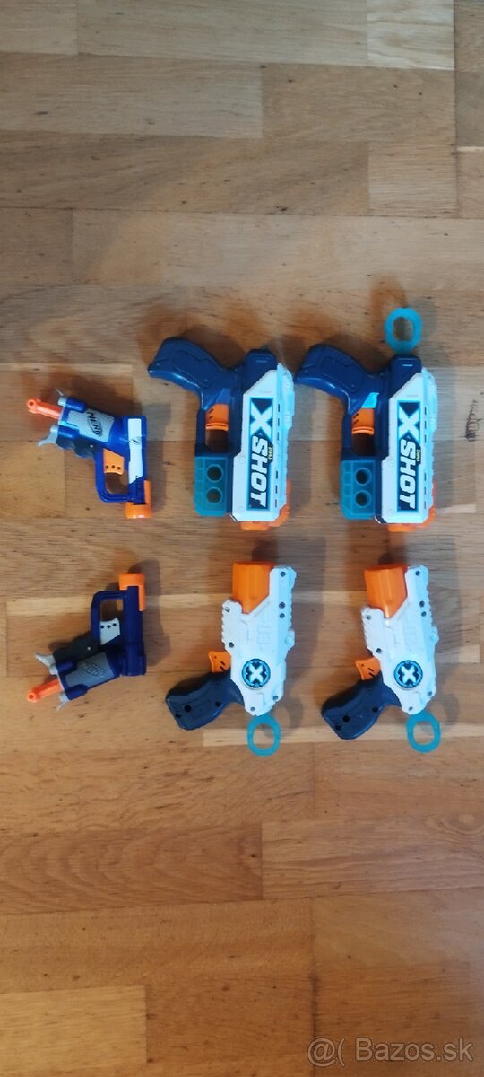 Predám Nerf zbrane.
