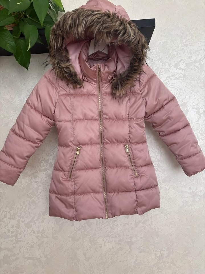 Zimna predlzena bunda HM velkost 128