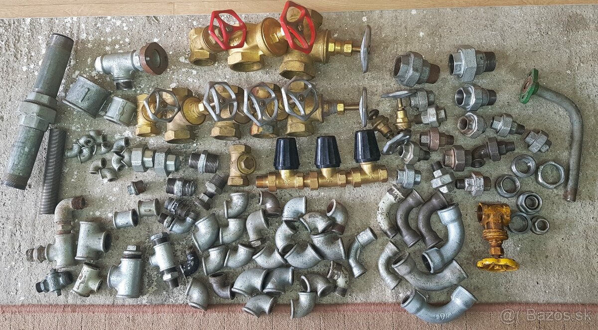 Vodoinštalatérsky materiál 1