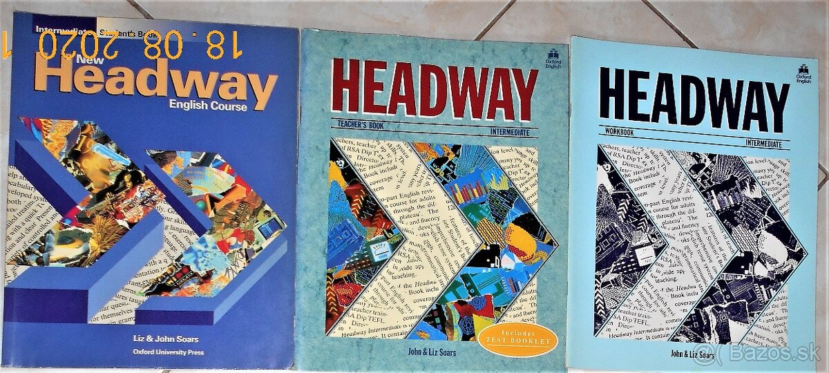 Učebnice anglického jazyka HEADWEY