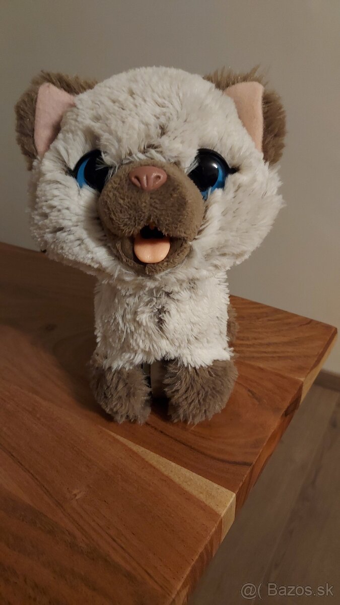 Plyšová mačka na baterky