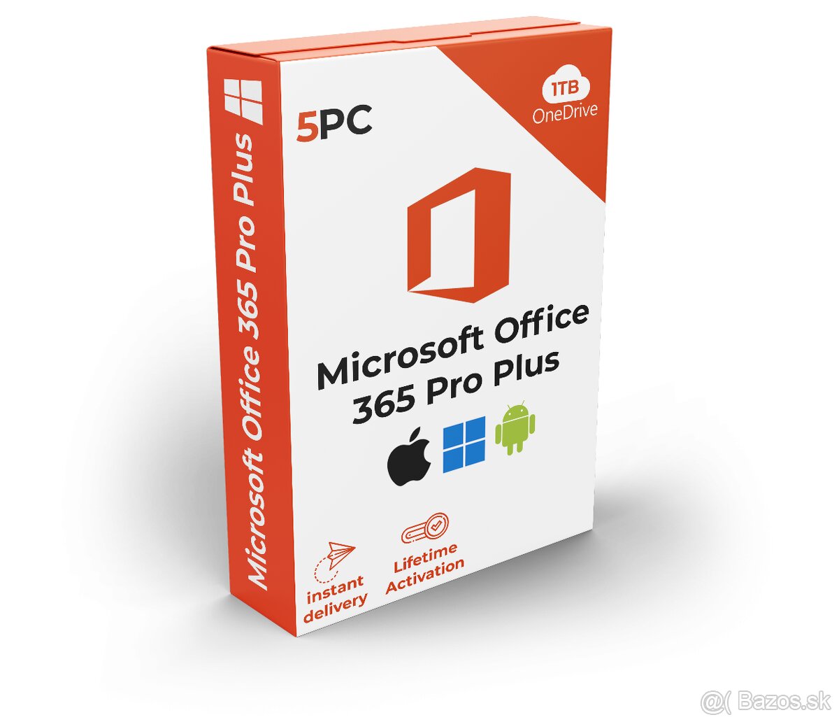 office 365 Pro plus - 5PC + 1TB oneDrive ( doživotní )
