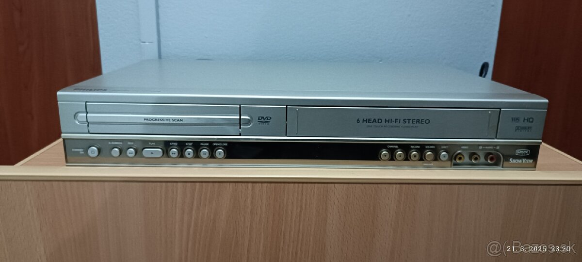 Video+dvd prehrávač Philips