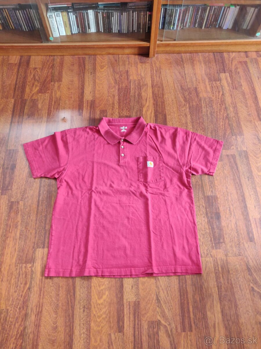 Carhartt pánské polo tričko – červené, vel. XL