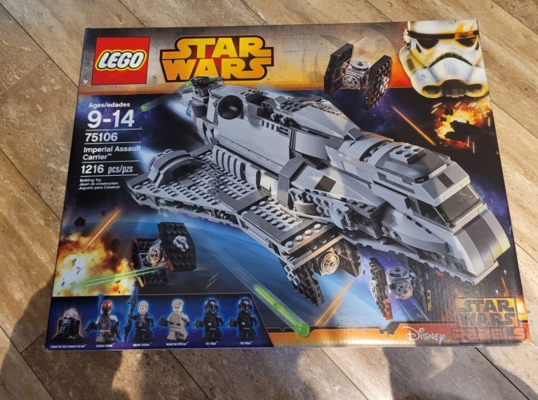 Zbrusu nové zapečetěné - LEGO Star Wars 75106 Imperial