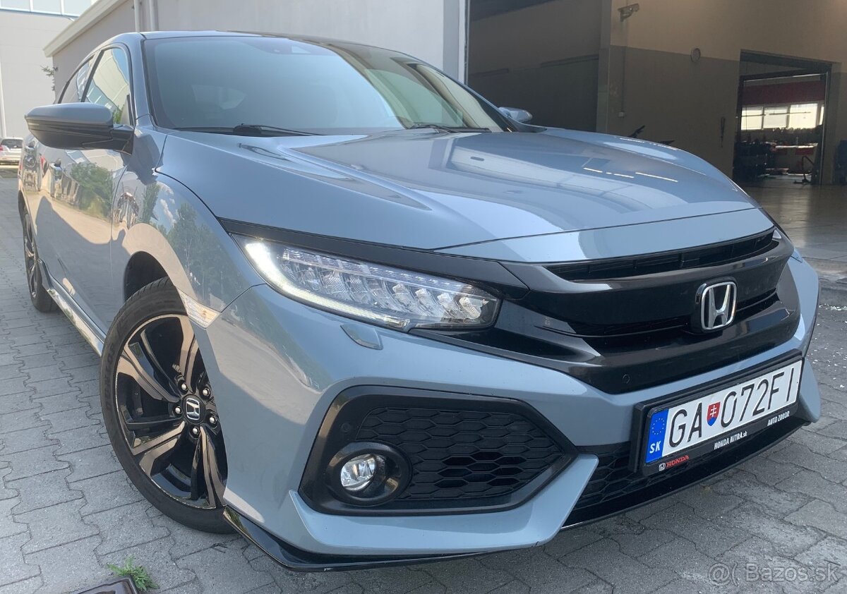 CIVIC 1.5 VTEC TURBO výbava SPORT PLUS manuál 6MT m.r. 2017