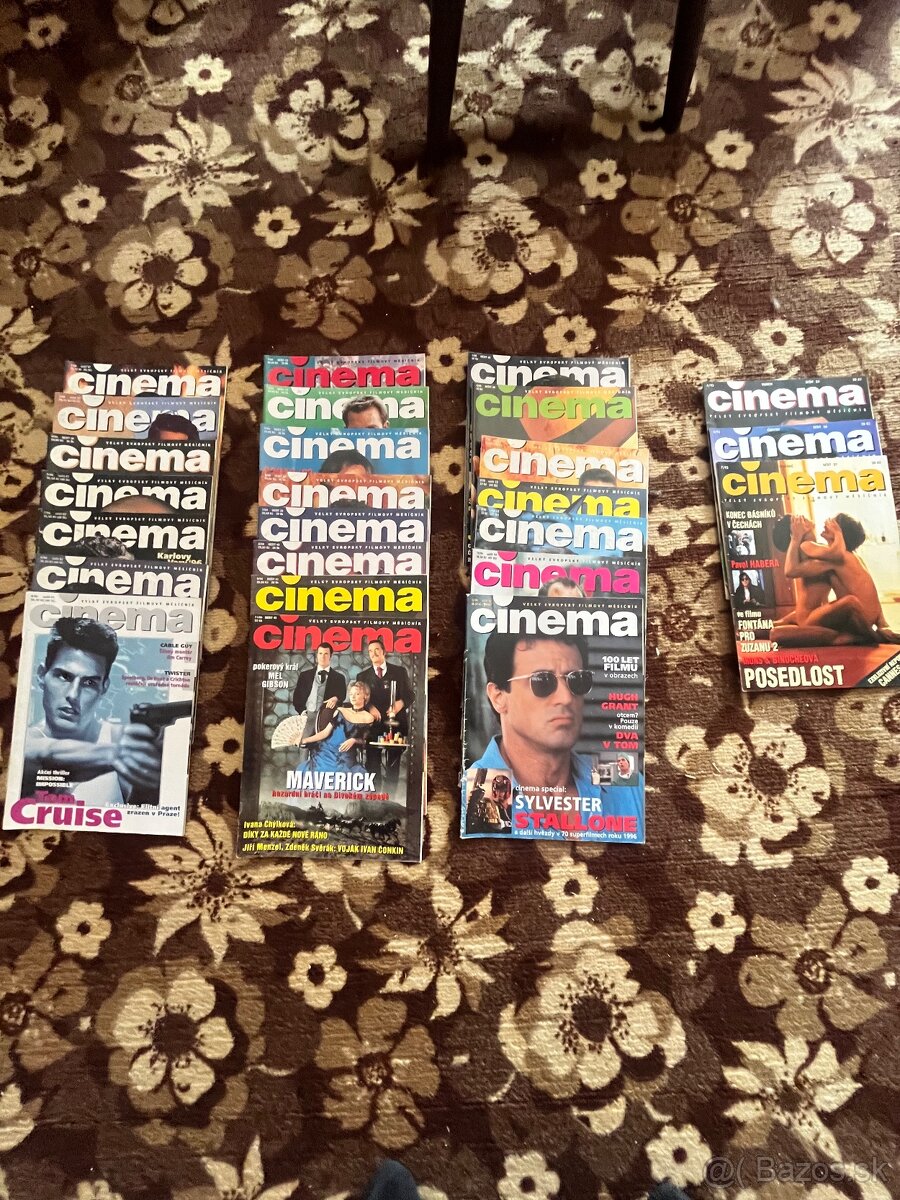 Časopisy Cinema ročníky  93,94,95 a 96