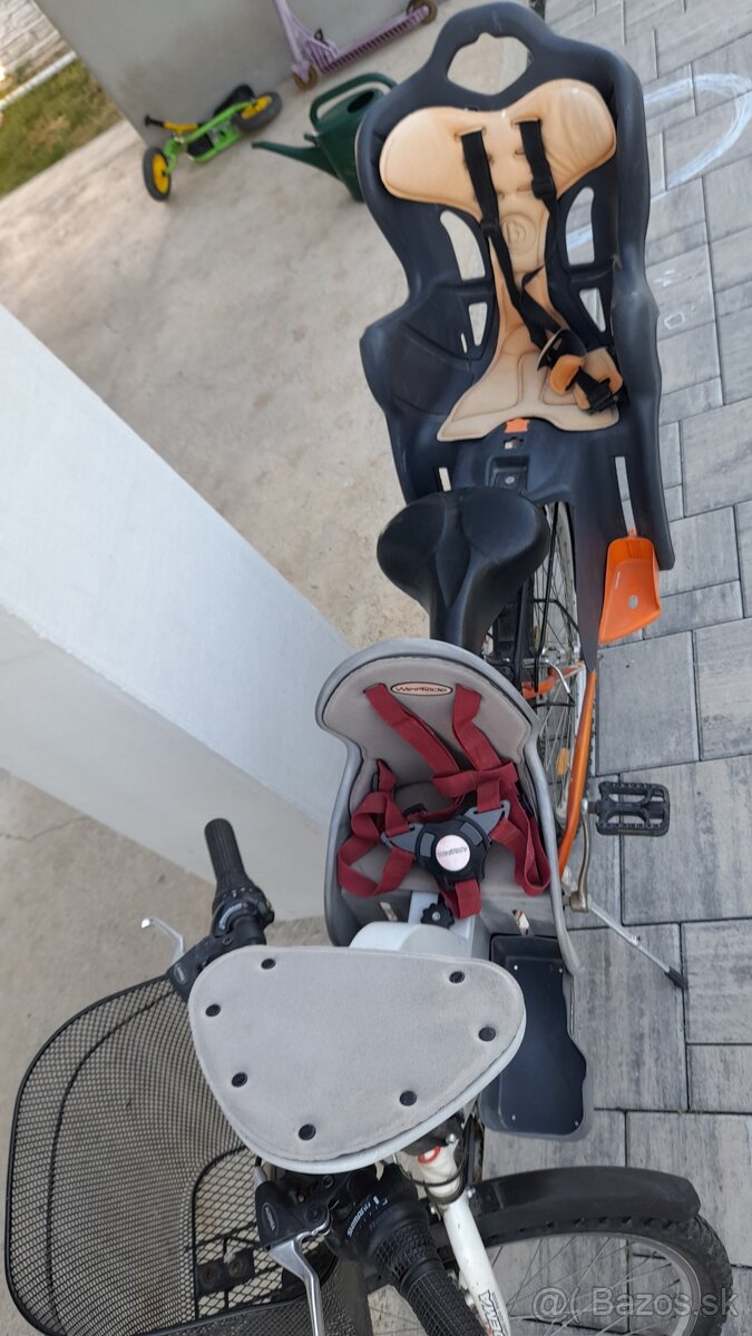Detska sedacka na bicykel