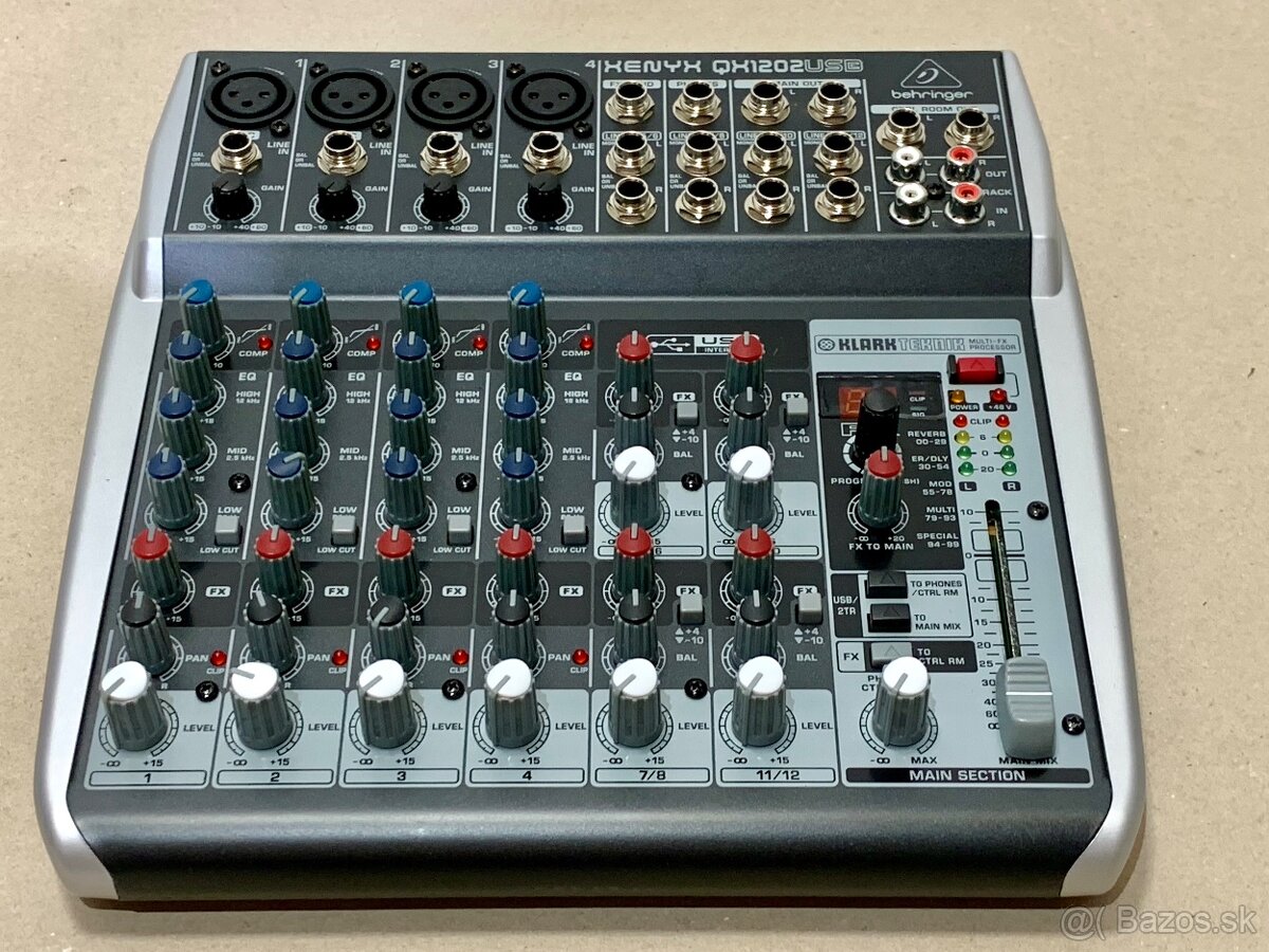 Behringer Xenyx QX1202USB …. Mixpult …. Mixer
