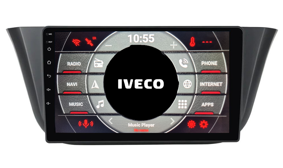 9" IVECO DAILY 5 - ANDROID 13/14 - GPS rádio