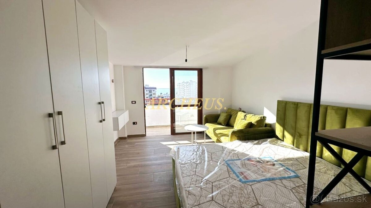 Investičn apartmán na predaj pri mori,34 m2, Albánsko