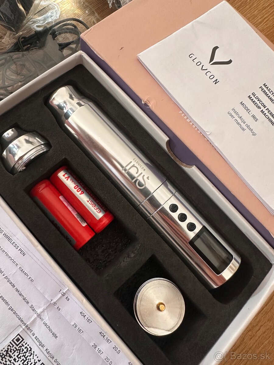 Tetovací strojček Iris Glovcon/bezdrôtový PMÚ