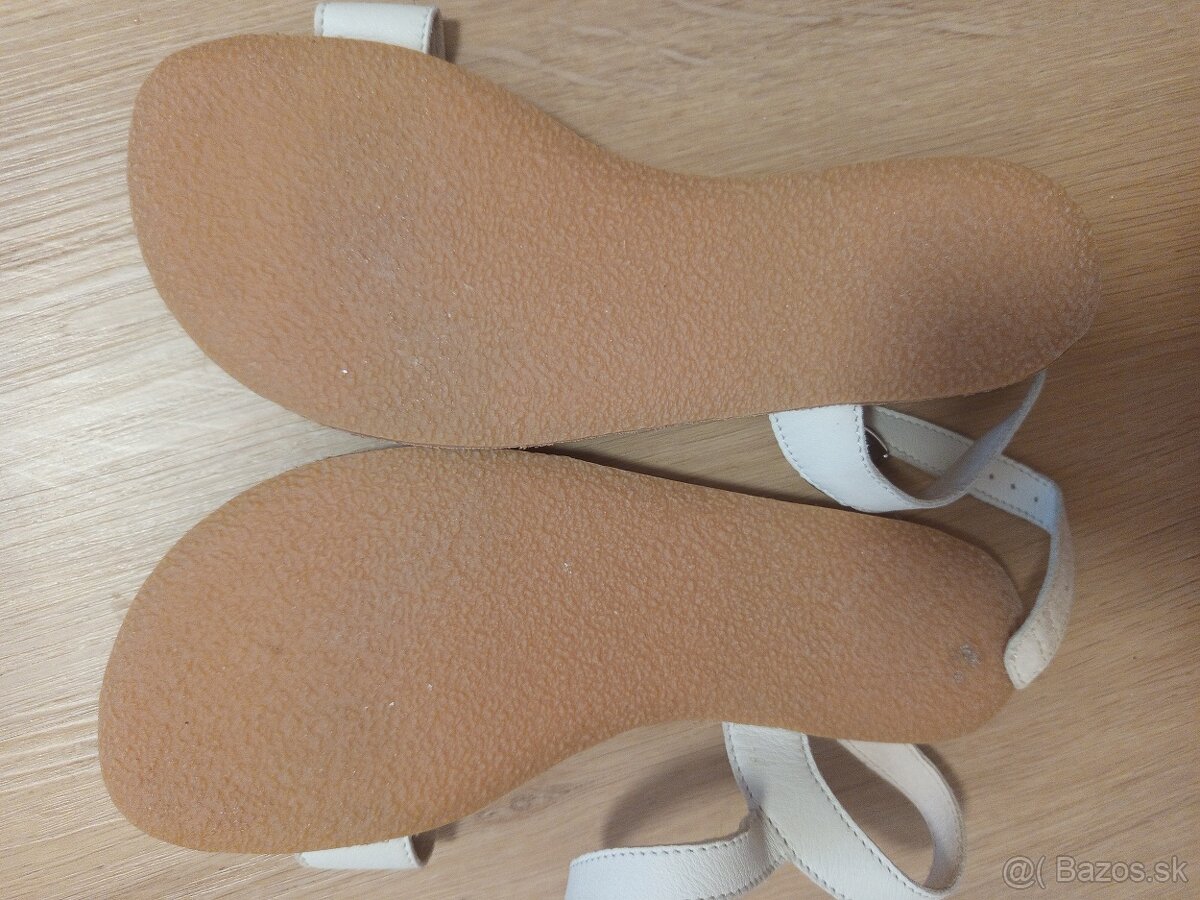 barefoot sandále Be Lenka Grace - Ivory White 38
