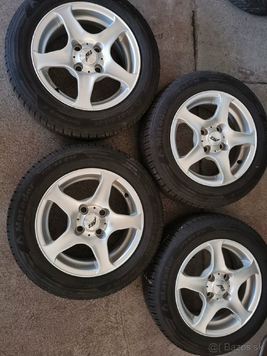 kolesá 4x100 175/65R14 ALU 6Jx14