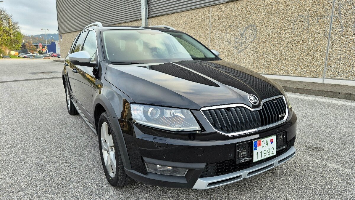 ŠKODA OCTAVIA 3 SCOUT 2.0 TDi 135kw, DSG, 4x4, 2015