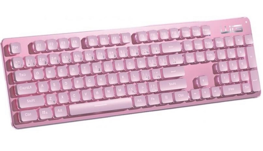 Klávesnica WG Low Profile SK ružová