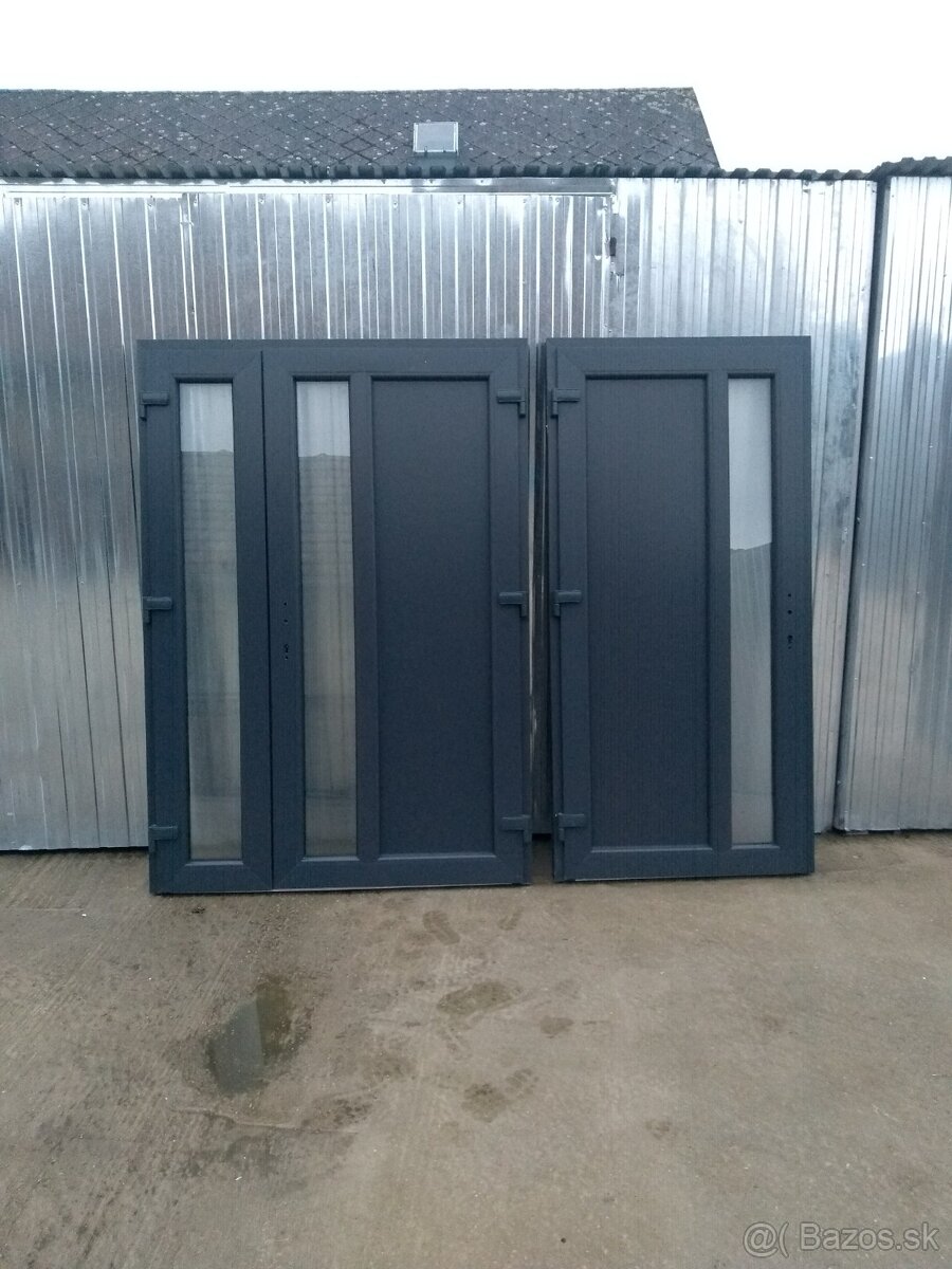 Vchodové dvere antracit/biela