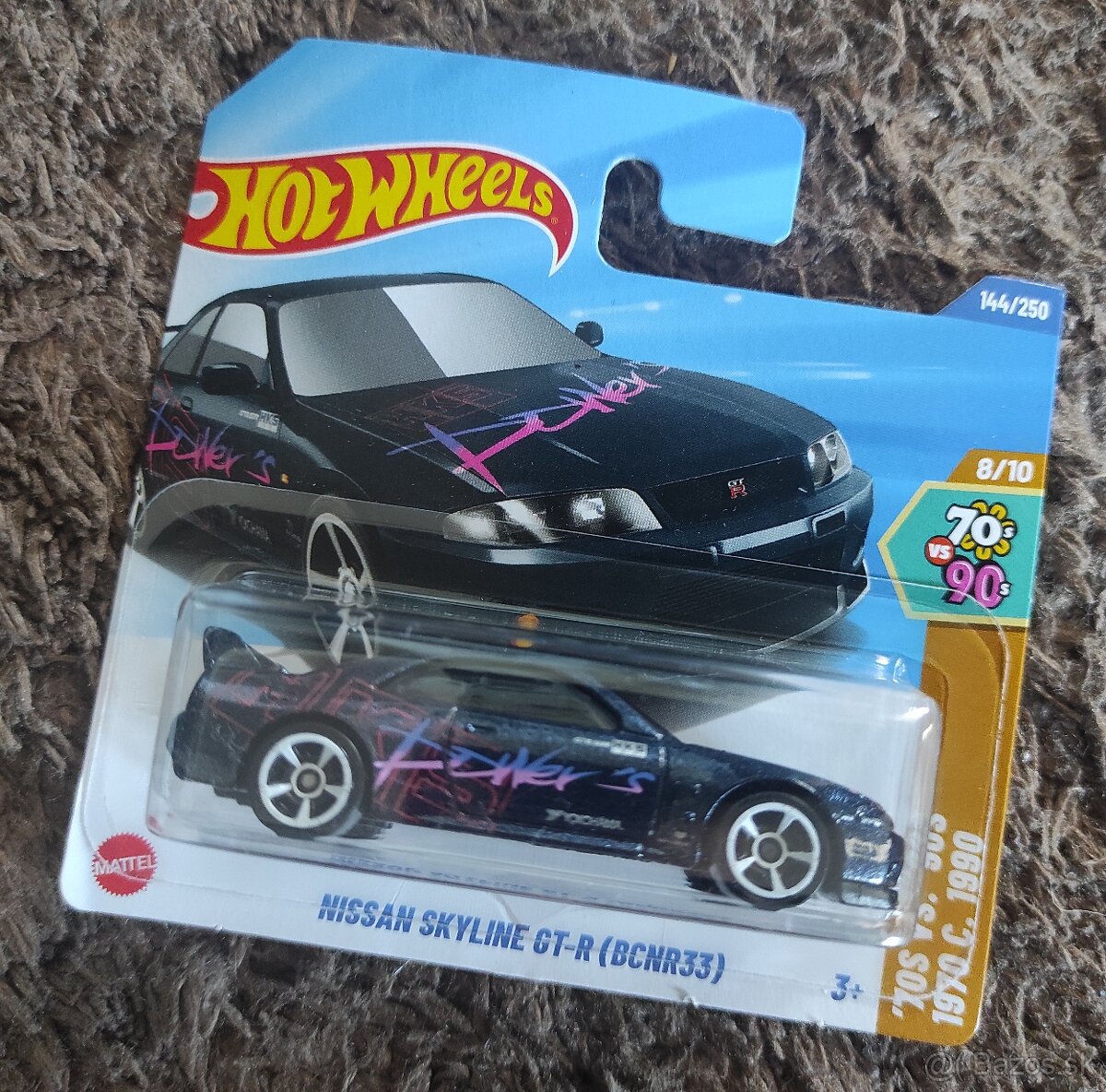 HOT WHEELS - NISSAN SKYLINE GT-R (BCNR33)