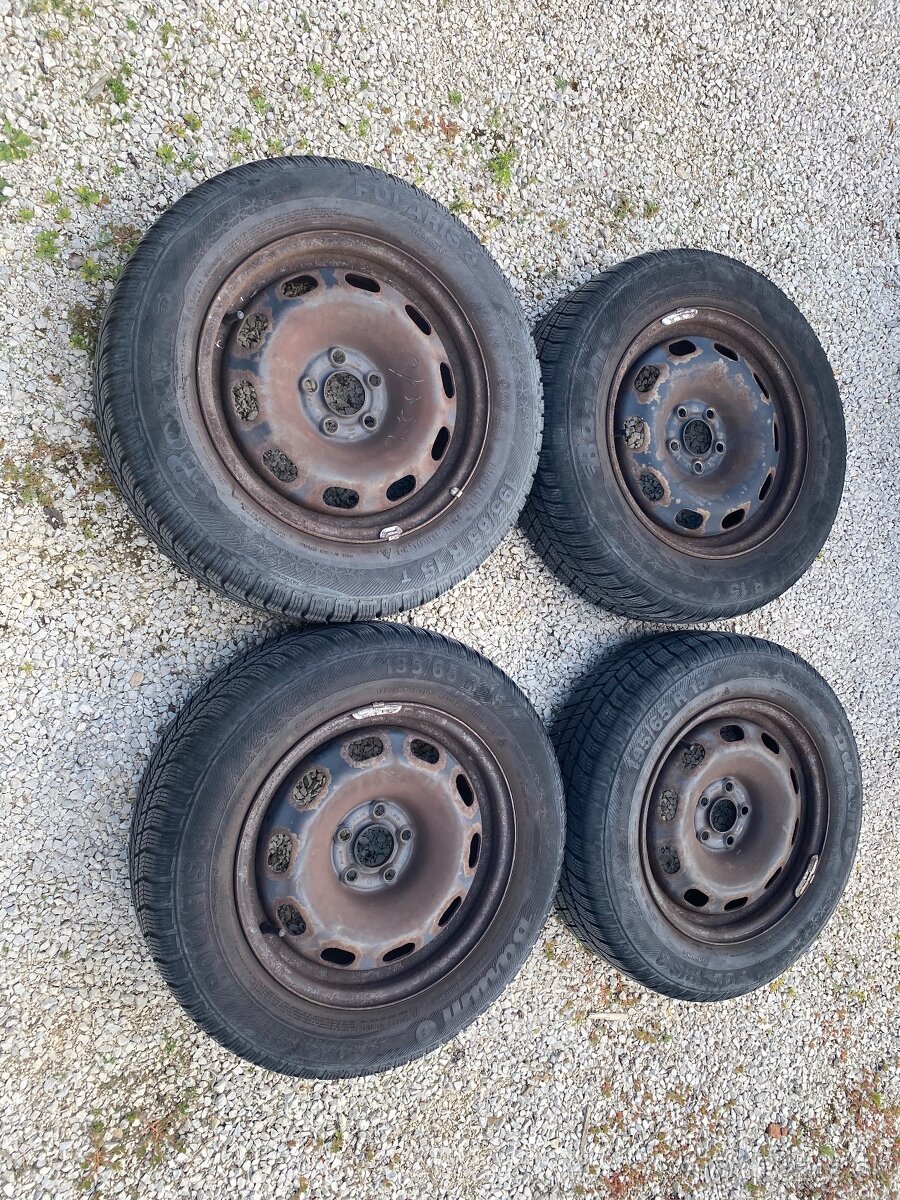 Zimné kolesá VW Golf 4