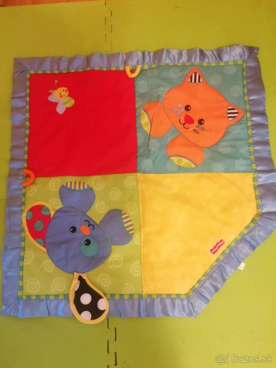 Hracia deka, hrkálky, plyšové hračky pre najmenších