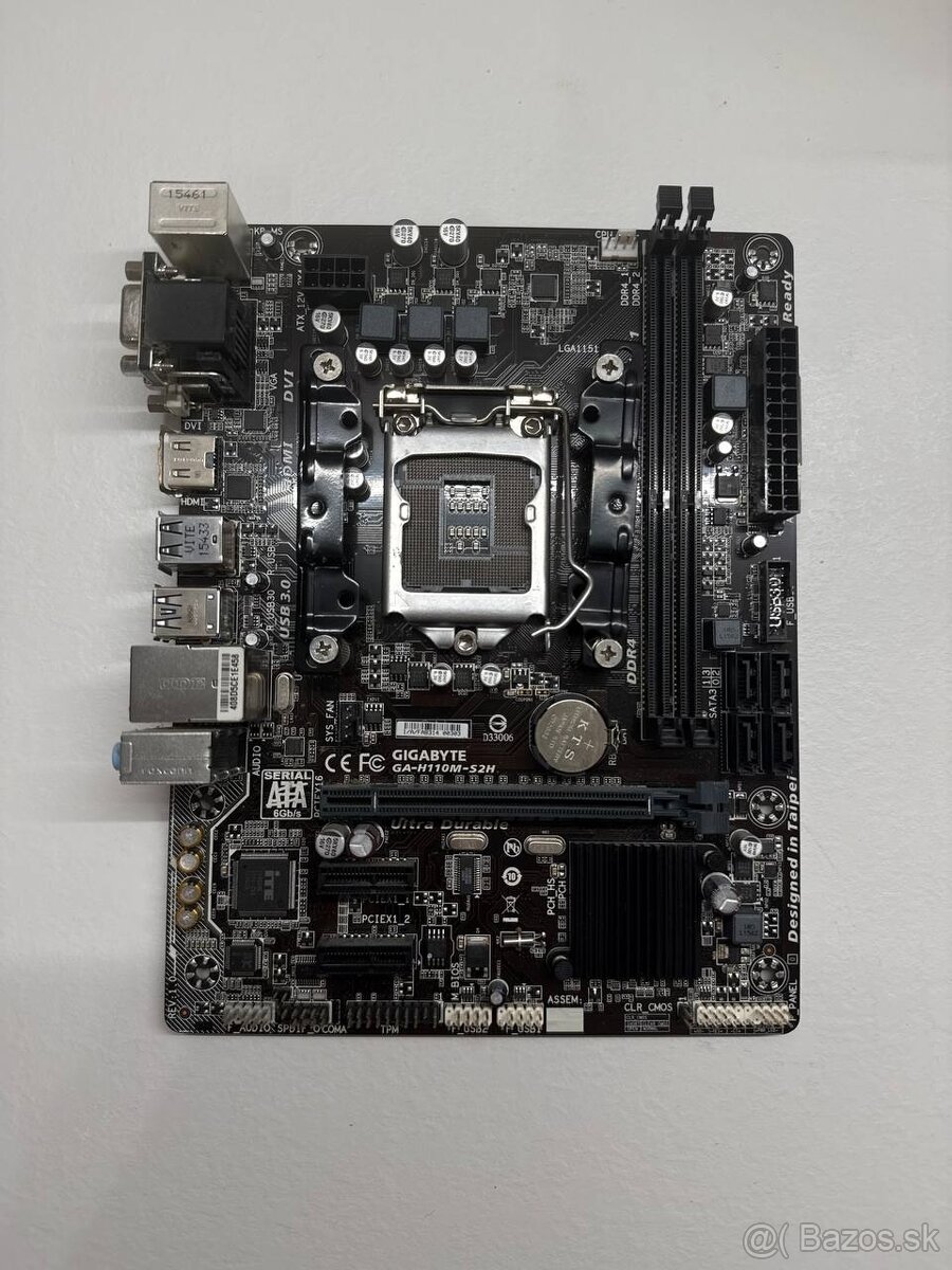 Zakladna doska Gigabyte H110M-S2H DDR4