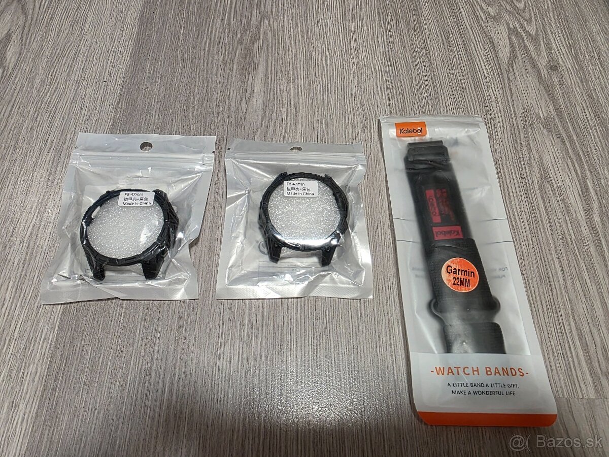 Nyl.remienok+silikon.obal Garmin Fenix 8-47mm.