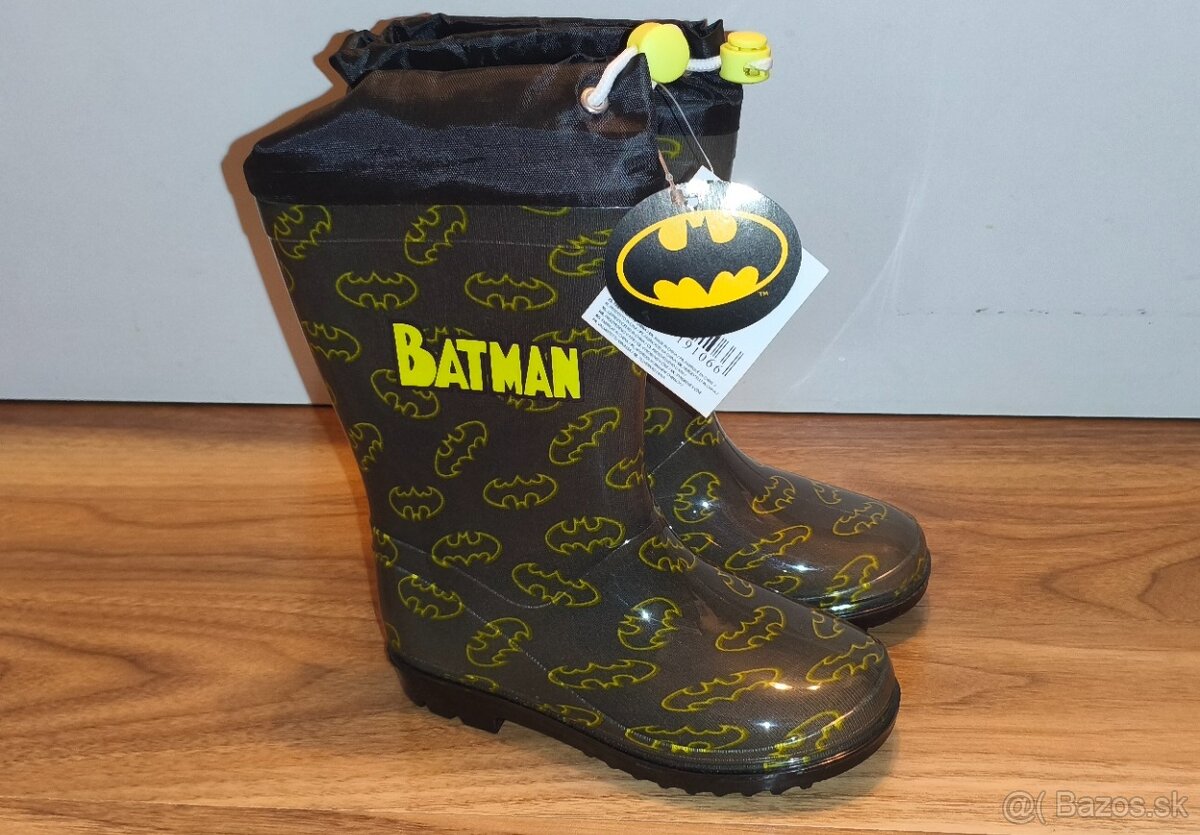 Detské gumáky, Batman, č. 27, NOVÉ