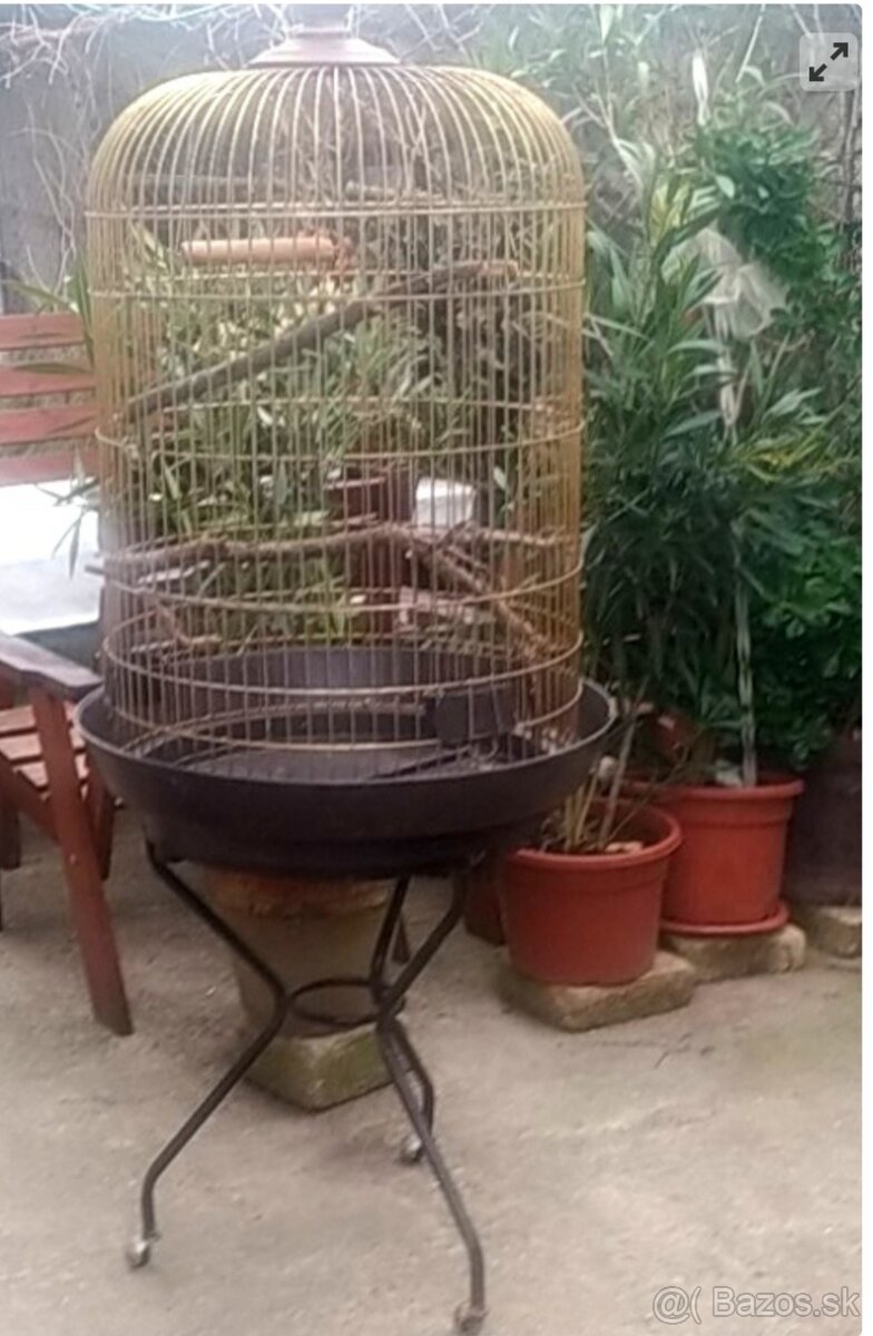 klietka pre papagaje