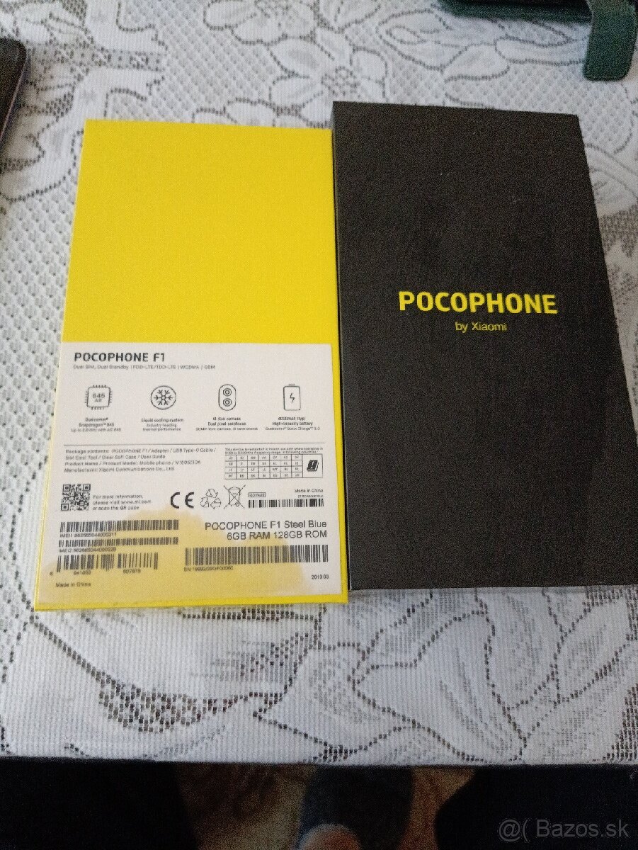 Xiaomi Pocophone F1, xiaomi 128 gb, eur,